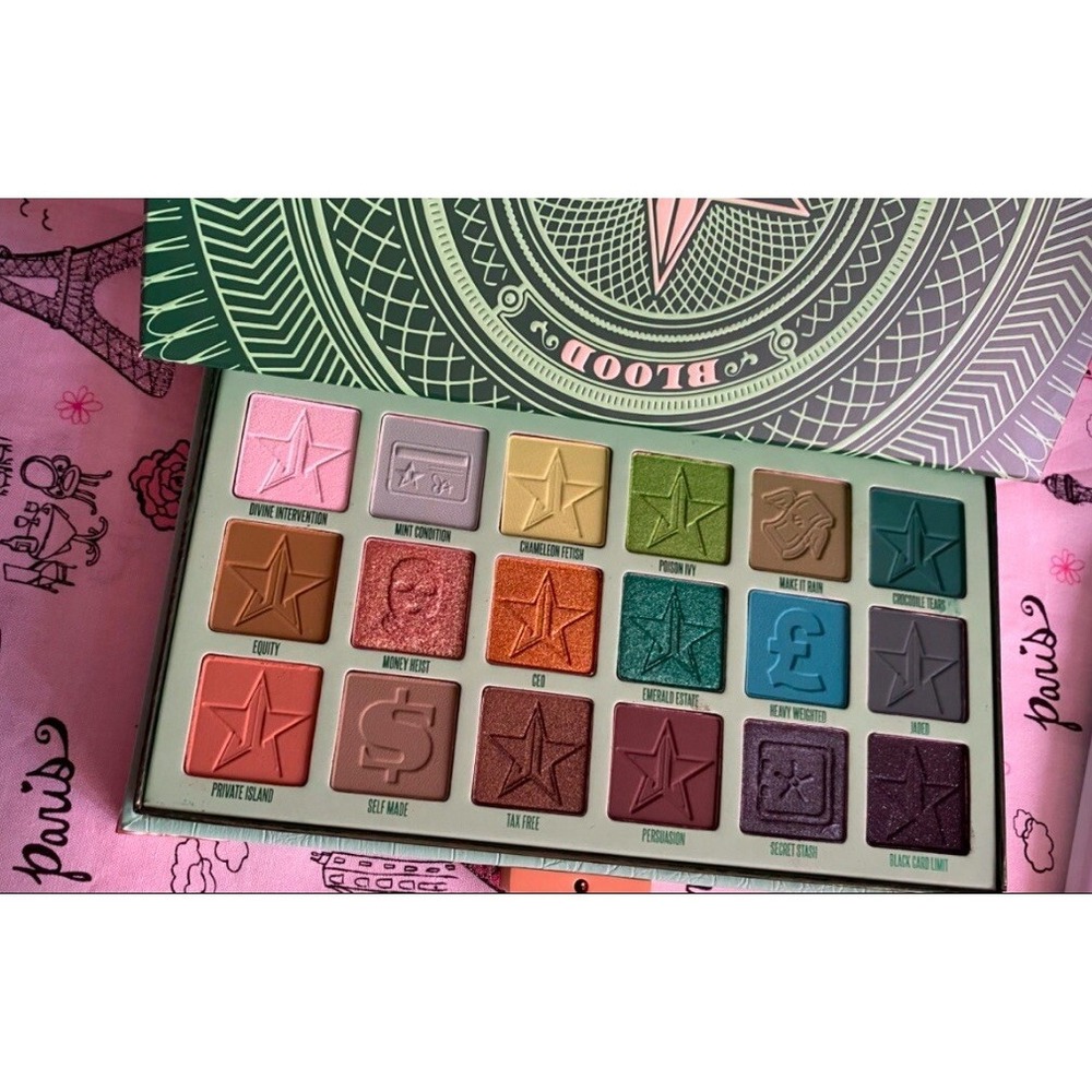 Jeffree Star Cosmetics Blood Money Eyeshadow Palette NEW DISCONTINUED